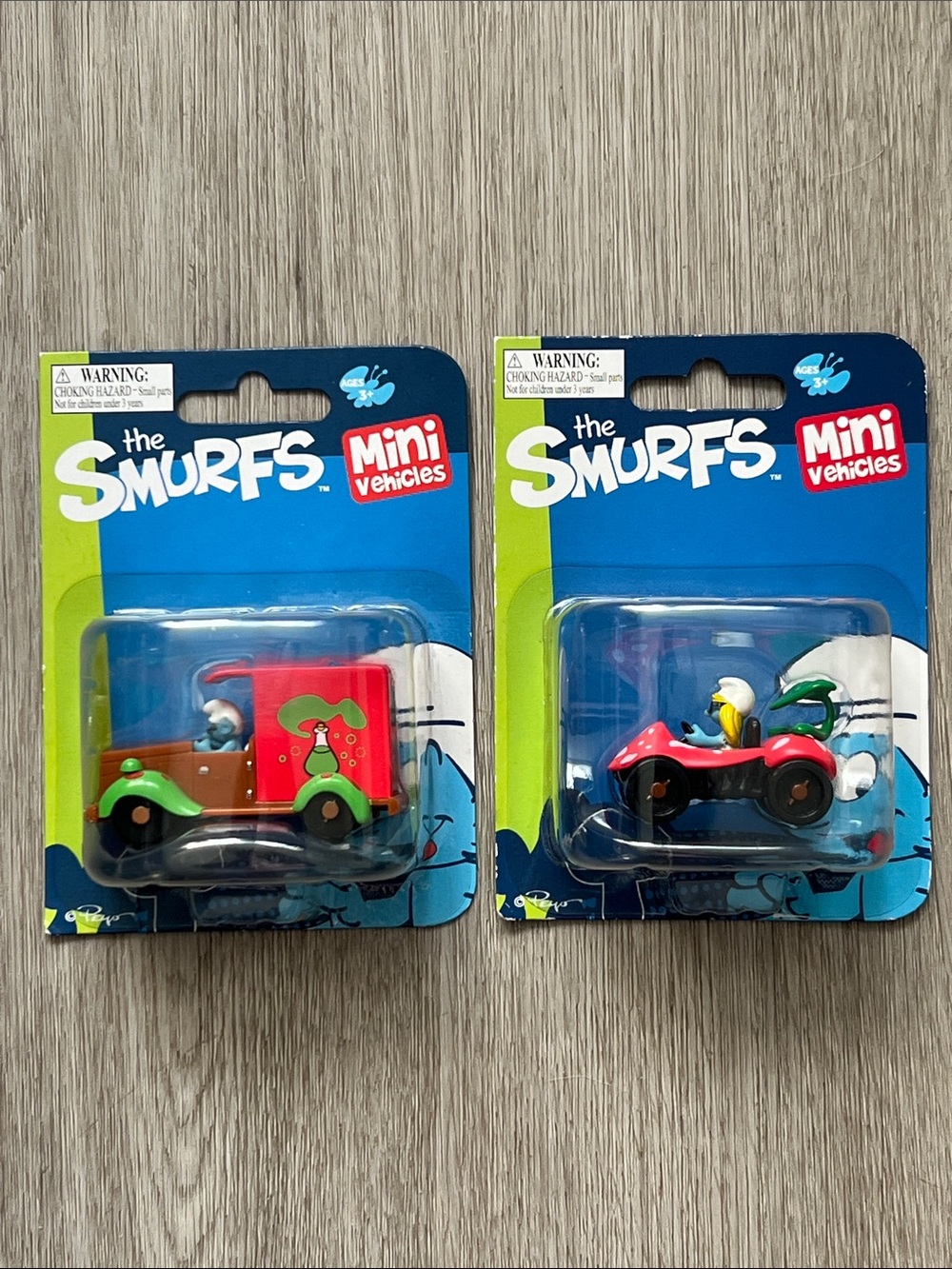 The Smurfs Mini Vehicles Collectibles